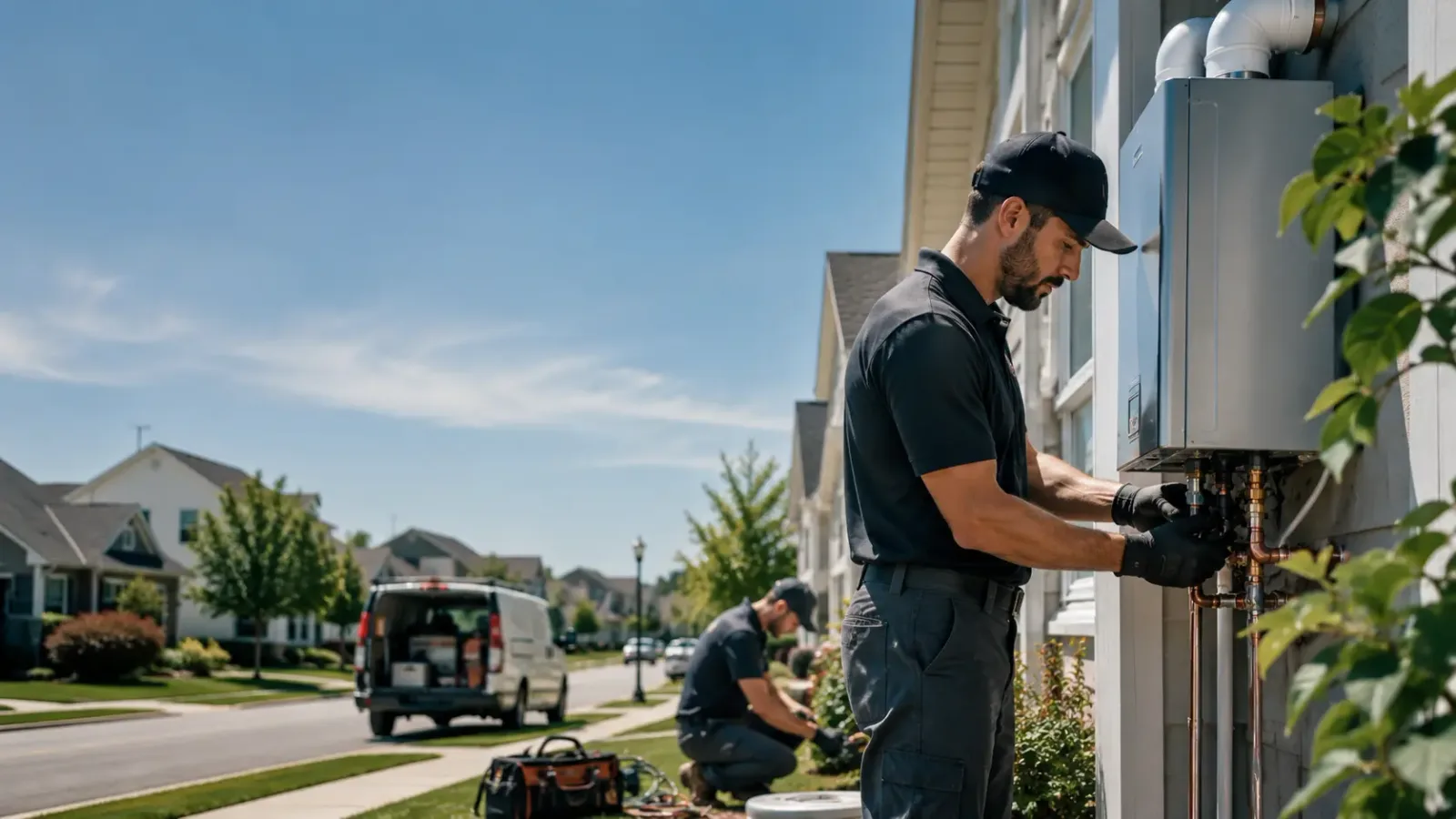 Tankless Water Heater Installation in Aldrich, MN